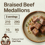*Braised Beef Medallions (Naked)