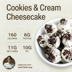 *Cookies & Cream Cheesecake (6pk)