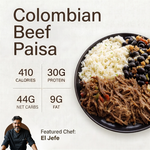 *Colombian Beef Paisa