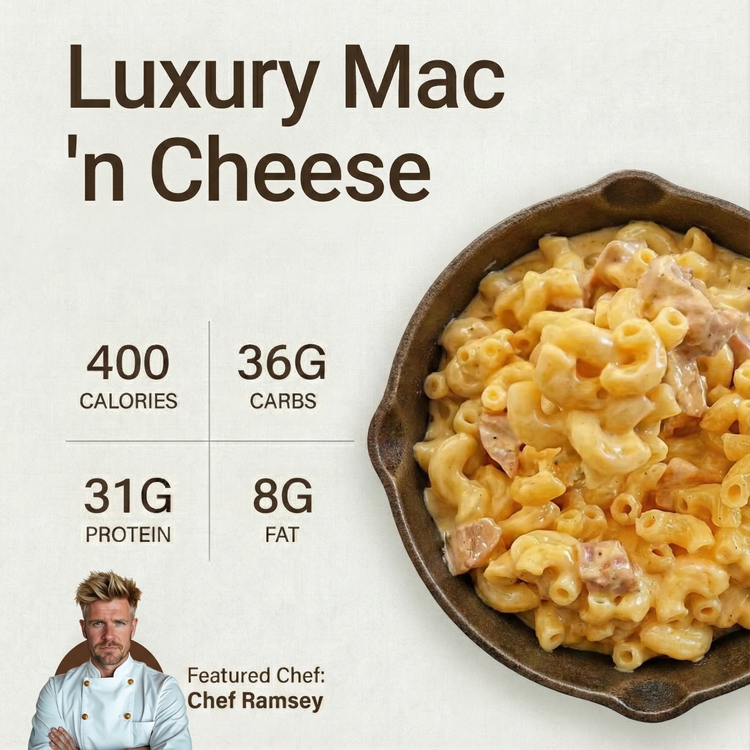 *Luxury Mac 'n Cheese