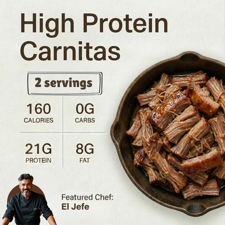 *High Protein Carnitas (Naked)