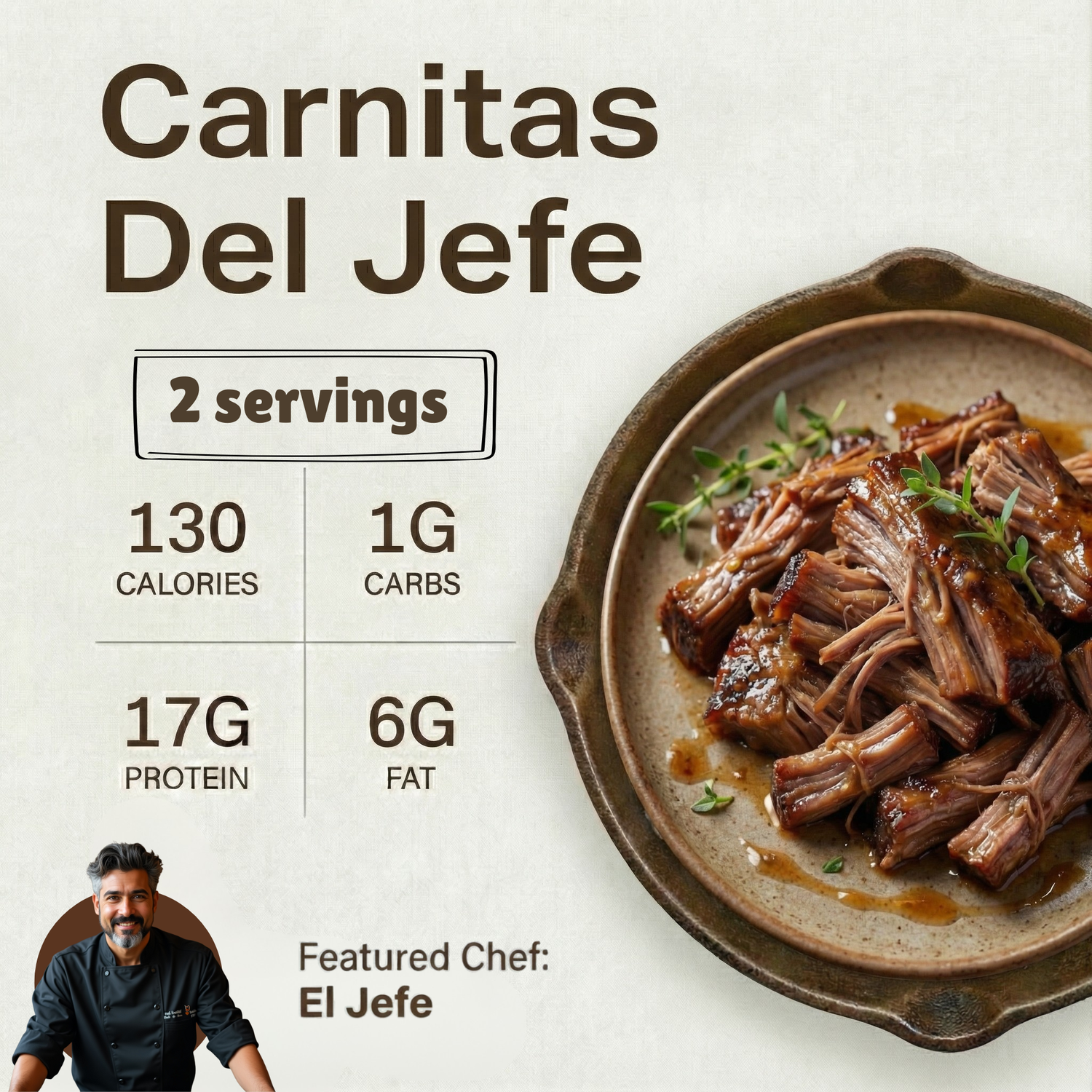 *Carnitas Del Jefe