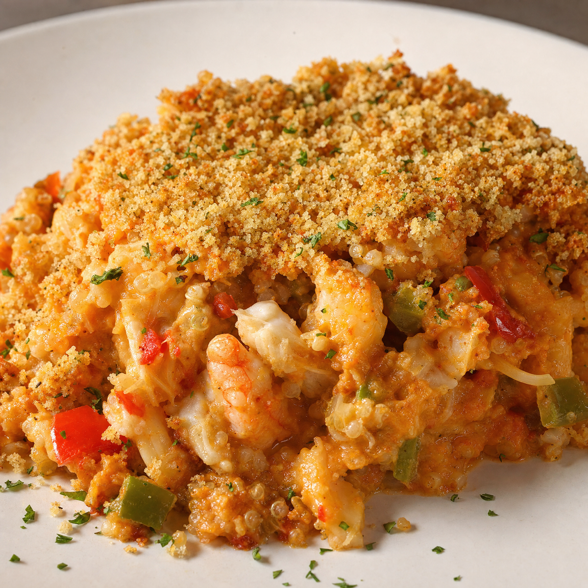*Crispy Parmesan Shrimp