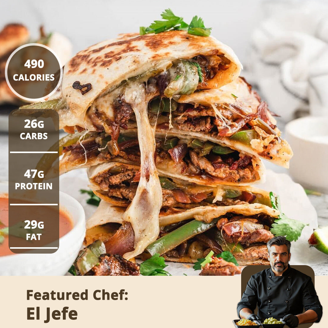 *Double Barrel Quesadilla