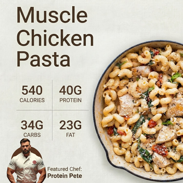 *Muscle Chicken Pasta