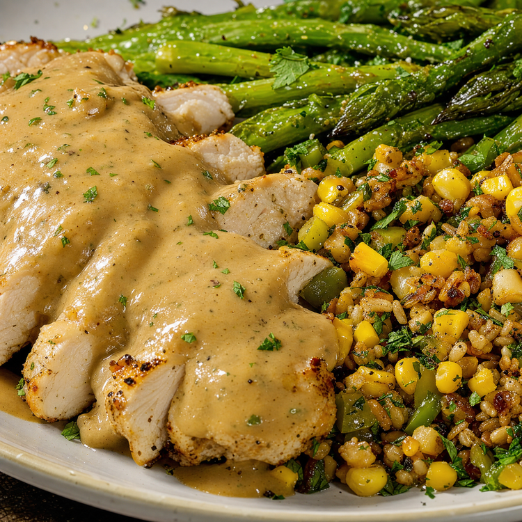 *Smokey Dijon Chicken