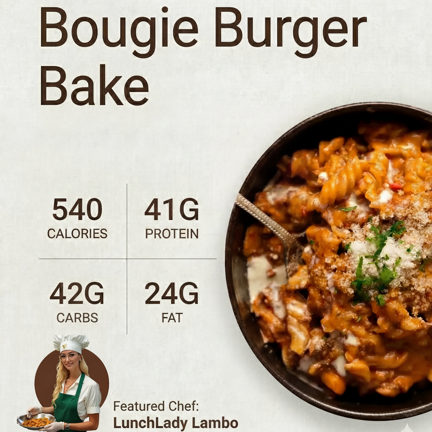 *Bougie Burger Bake