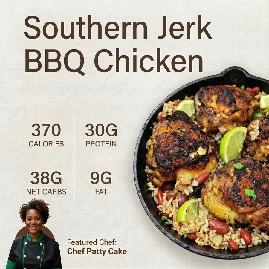 Southern Jerk BBQ Chicken